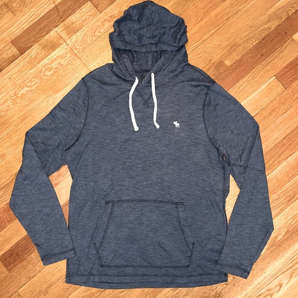 Abercrombie & Fitch Hooded Shirt Size Medium - Picture 1 of 5
